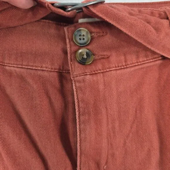 Target a. new. day  A New Day Barrell Pants Women's 12 Pleat Front D Ring Belt - Picture 4 of 7